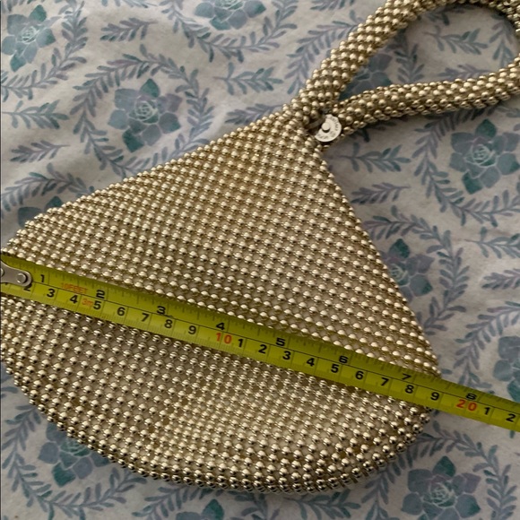 NEW Gold Beaded Evening Bag - Picture 3 of 7